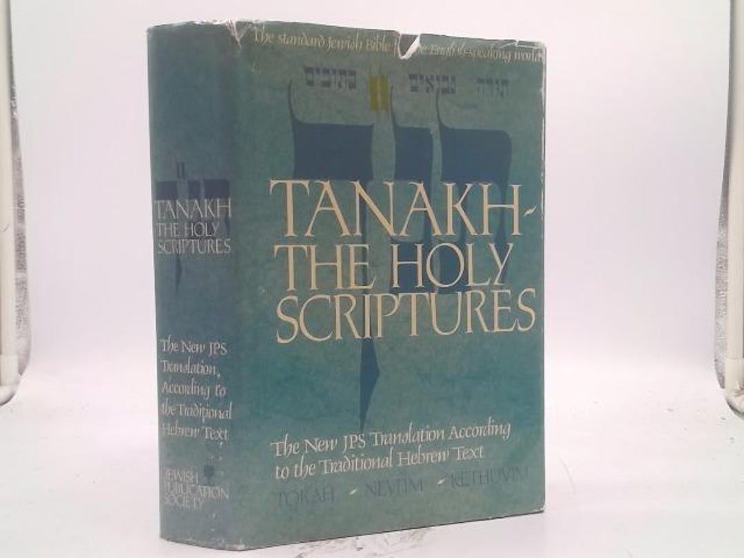 Tanakh the Holy Scriptures by Jewish Publication Society of America - Etsy