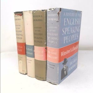 History of the English Speaking Peoples Set of 4 Volumes by Winston Churchill