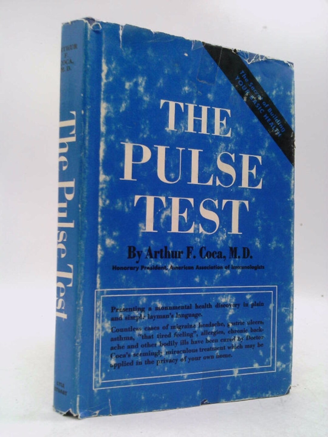 The Pulse Test the Secret of Building Your Basic Health by M.D. Arthur F. Coca Etsy