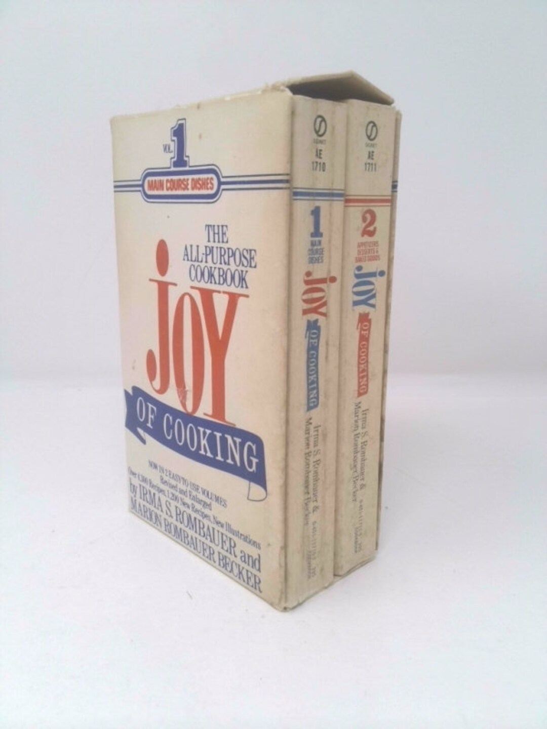 The Allpurpose Cookbook Joy of Cooking 1 and 2 Volume Set Etsy