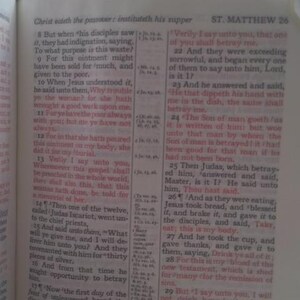 Holy Bible King James Version Kenneth Copeland Reference Edition Black Handbound Leather 1972 by Kenneth image 3