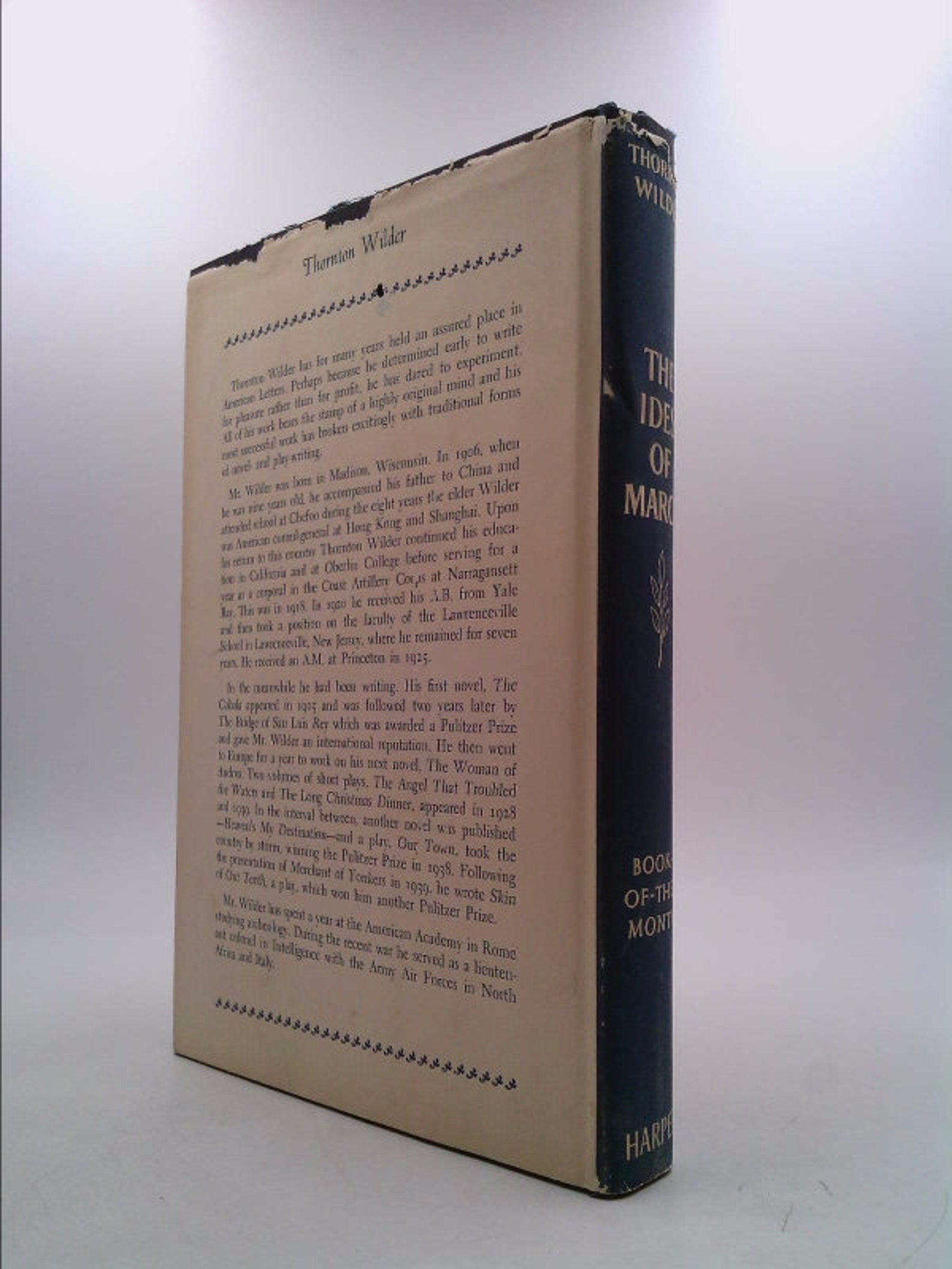 The Ides Of March Thornton Wilder
