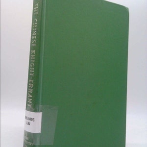 May include: A green hardcover book titled "The Chinese Knight-Errant" by Liu. The book is published by The University of Chicago Press.