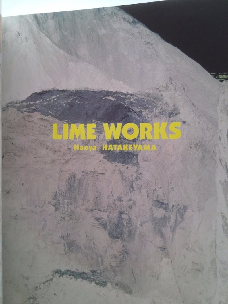 Lime Works (Japanese and English Edition) by Naoya Hatakeyama image 3