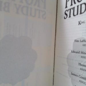 Prophecy Study Bible: King James Version Genuine Black Leather by Tim F. LaHaye image 2