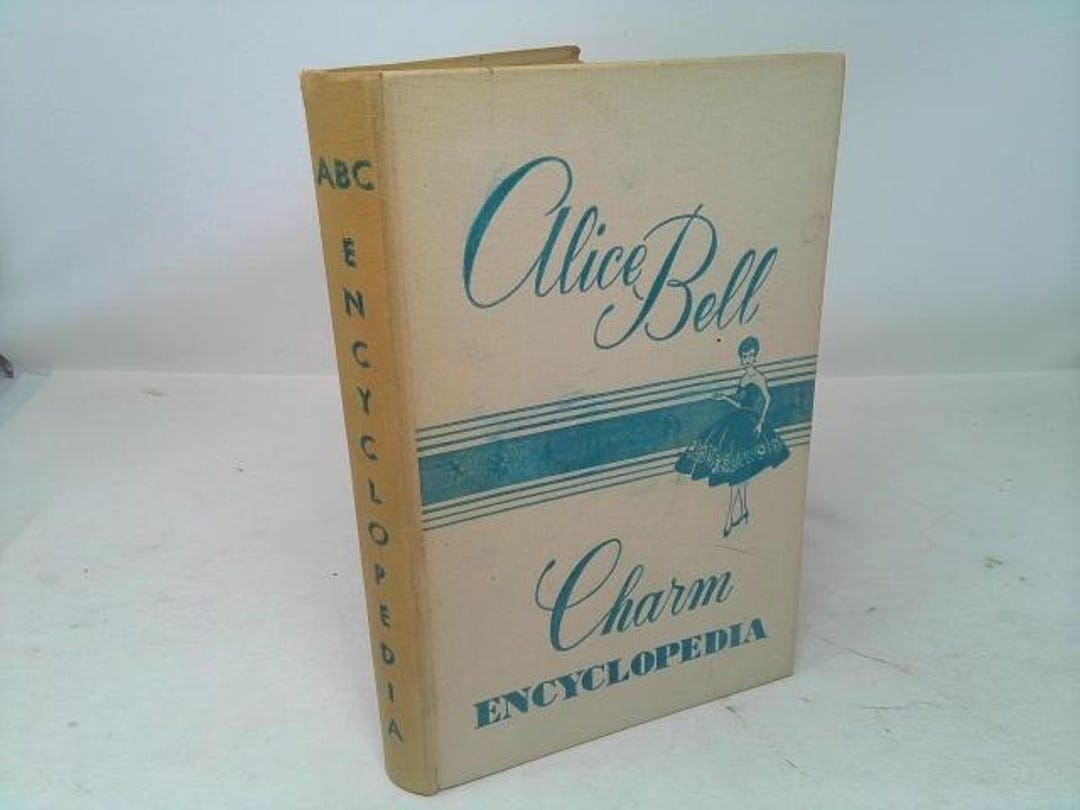 Alice Bell Charm Encyclopedia by Alice and Pert Wall Bell - Etsy