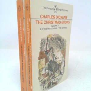 The Christmas Books (A Christmas Carol; the Chimes; the Cricket on the Hearth; the Battle of Life; the Haunted Man) Boxed Set of Two Books