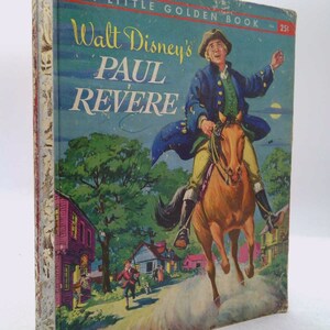 Walt Disney's Paul Revere by Irwin Shapiro - Etsy