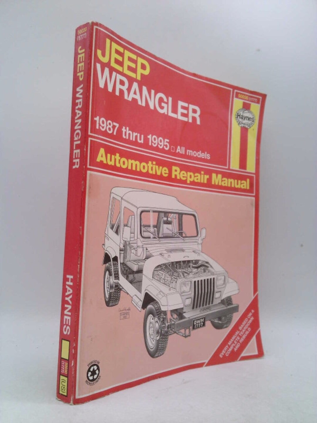 Haynes Jeep Wrangler 1987-95 by Haynes Publishing - Etsy