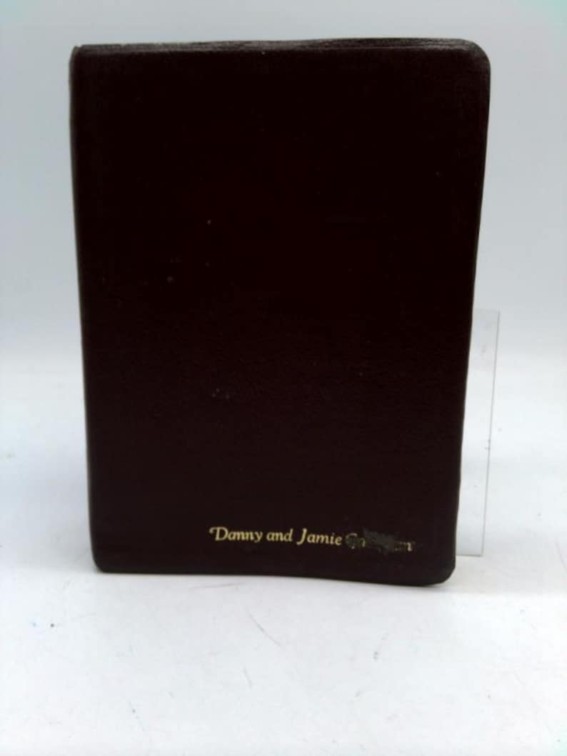 Lds Scriptures - Holy Bible, Book of Mormon, Doctrine and Covenants, Pearl of Great Price (Regular Quad) Black Genuine Leather image 1