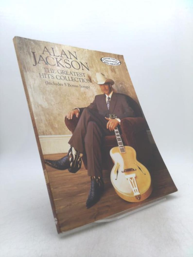 Alan Jackson, la colección de grandes éxitos: guitarra/voz con tablatura de Alan Jackson imagen 1