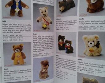 Steiff Sortiment 1947 - 2003 by Günther Pfeiffer - Etsy