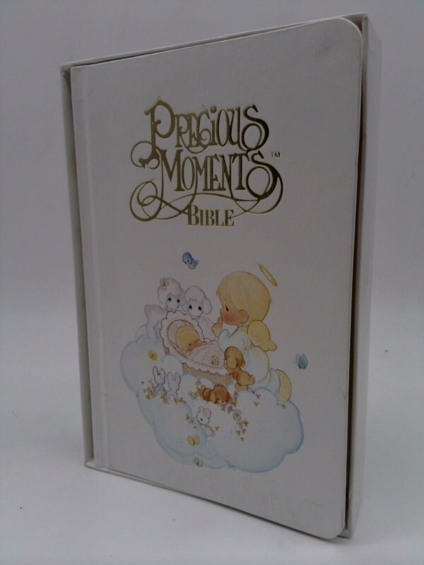 Precious Moments Bible -Baby Edition - New King James Version (Nkjv), White 50034, 202Pm by Thomas Nelson Publishers