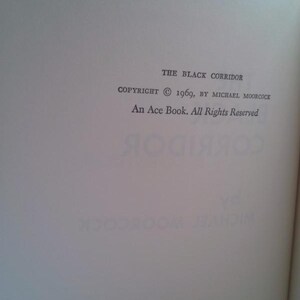 The Black Corridor by Michael Moorcock image 2