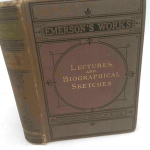 Lectures and Biographical Sketches (Riverside Ed. Vol. X of Emerson's Complete Works) by Ralph Waldo Emerson image 1