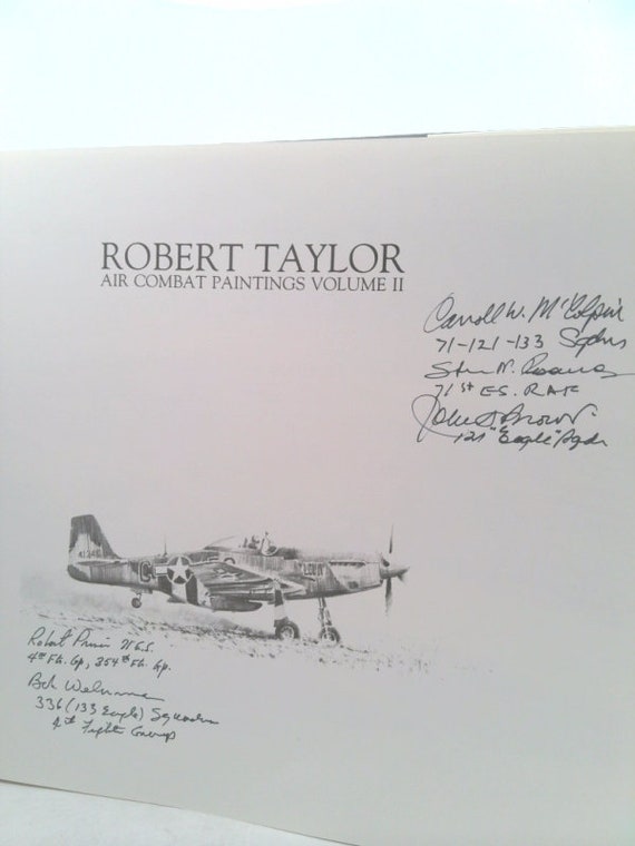 Robert Taylor: Air Combat Paintings, Vol. 2 by Charles Walker - Etsy
