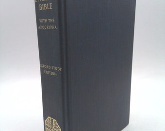 The New English Bible With the Apocrypha, Oxford Study Edition by Oxford University Press