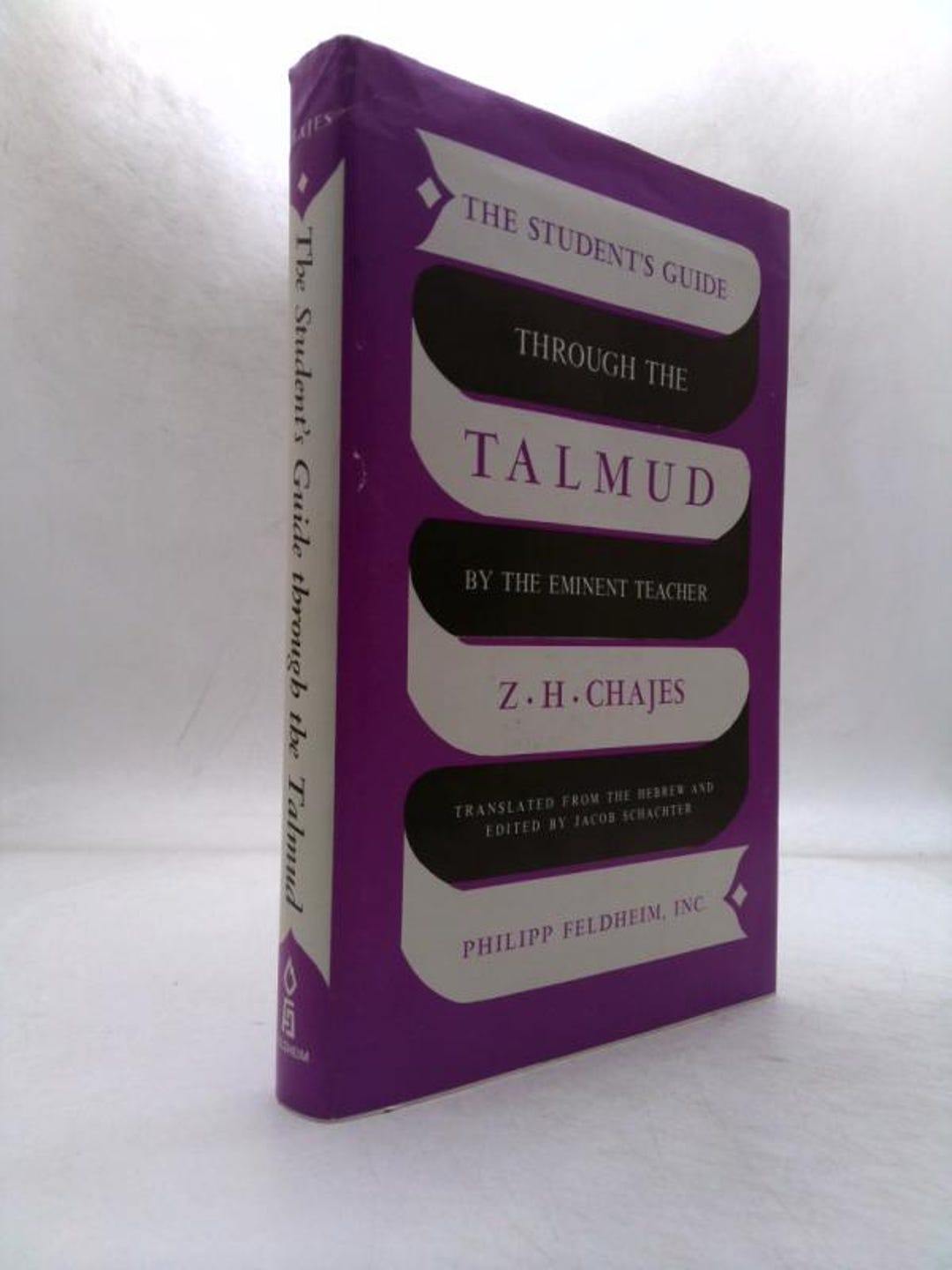 The Student's Guide Through the Talmud by Z?evi Hirsch Chajes - Etsy