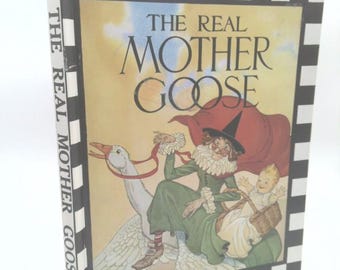 The Real Mother Goose, 1979, 70th Printing, Blanche Fisher Wright