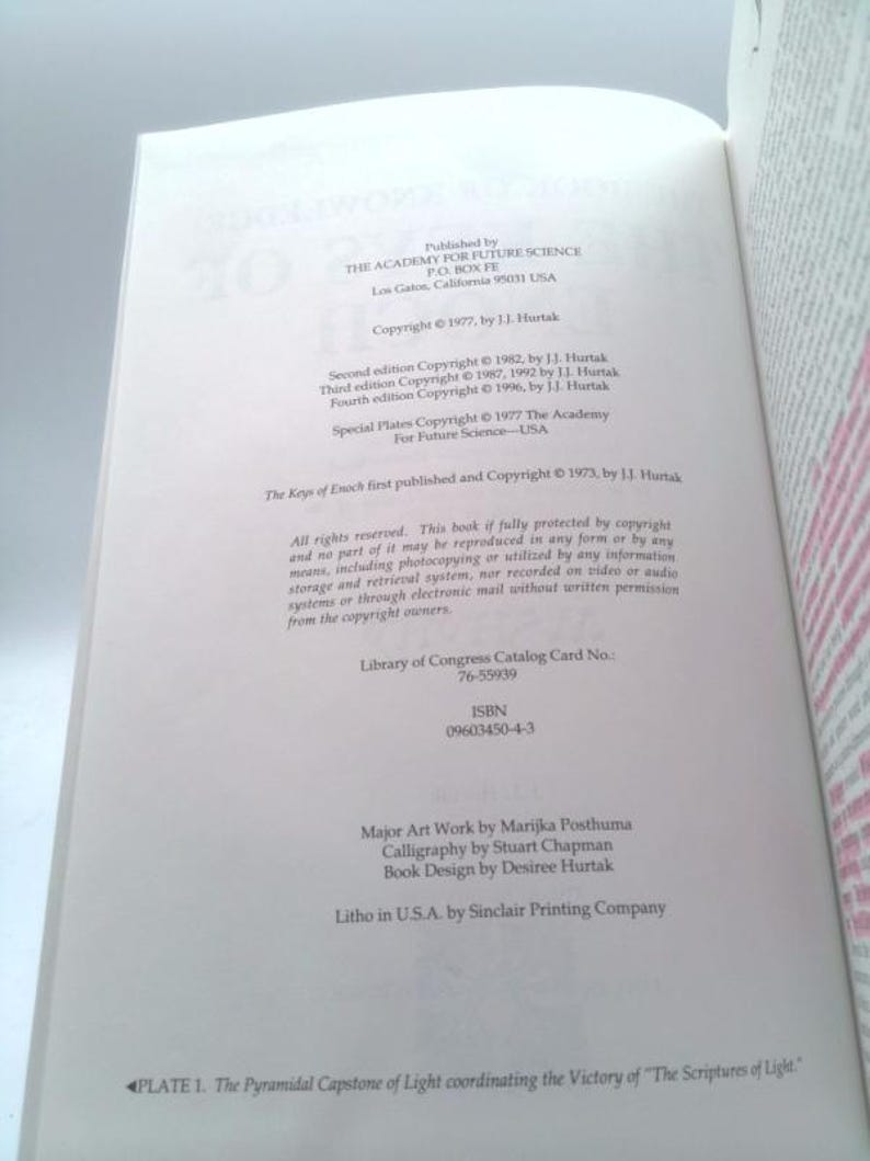 The Book of Knowledge: The Keys of Enoch by J. J. Hurtak PH.D. image 2