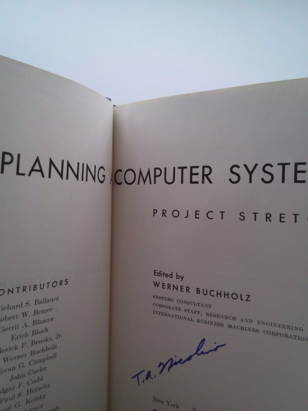 Planning a Computer System: Project Stretch by Werner Buchholz - Etsy