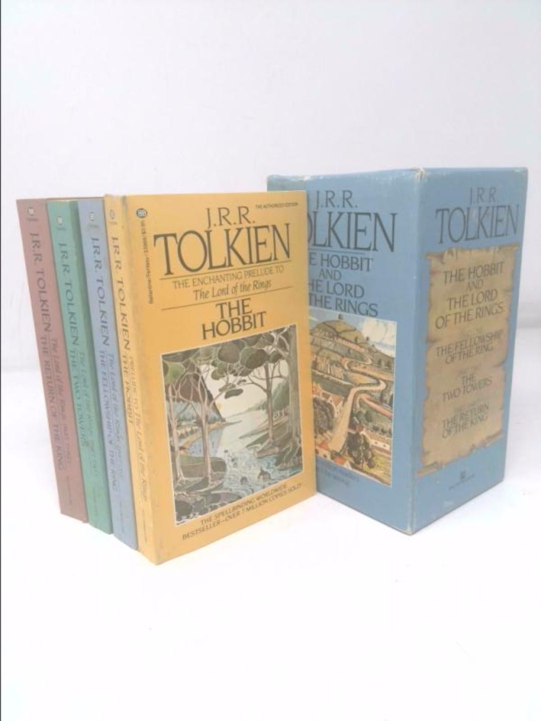 J.R.R. Tolkien the Hobbit and the Lord of the Rings Boxed Set ...