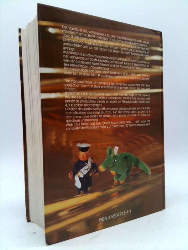 Steiff Sortiment 1947 - 2003 by Günther Pfeiffer - Etsy