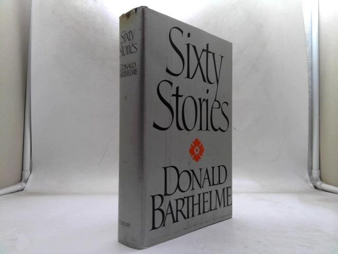 Sixty Stories by Donald Barthelme - Etsy