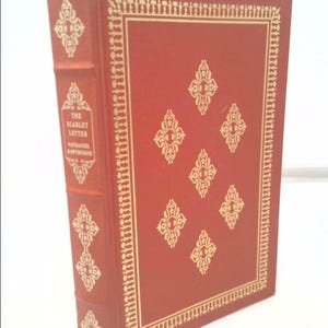 Rare Nathaniel Hawthorne, Chris Duke / Franklin Library the Scarlet Letter 1St Ed [Hardcover] Hawthorne, Nathaniel - Illustrated by Chris...