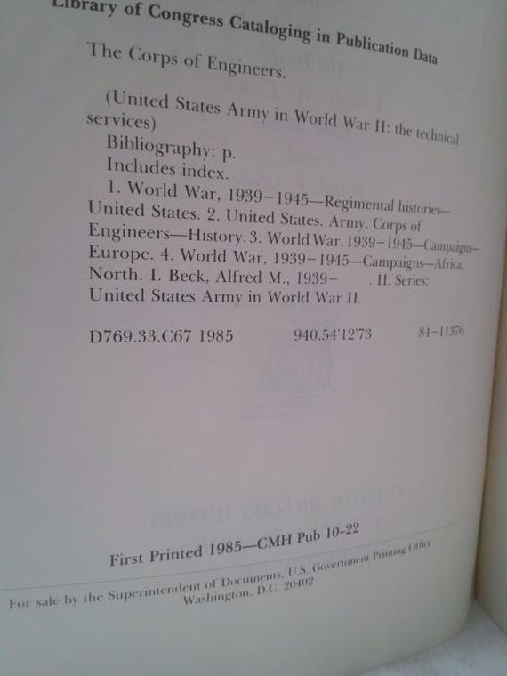 The Corps of Engineers: The War Against Germany (United  US Army In World War II: The Technical Services Corps of Engineers Germany main image 2
