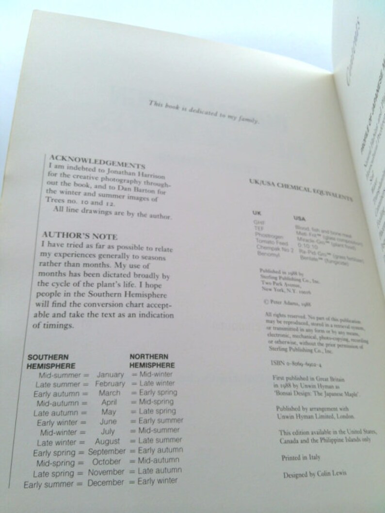 Bonsai Design Japanese Maples by Peter Adams Etsy