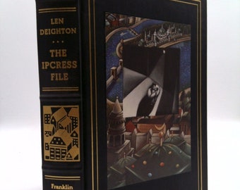 The Ipcress File by Len Deighton 1988 Franklin Library (Nice Décor) by Len Deighton