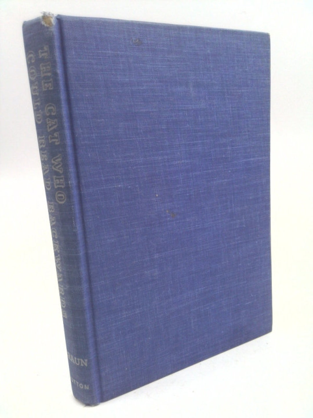 The cat who could read backwards by lilian jackson braun etsy
