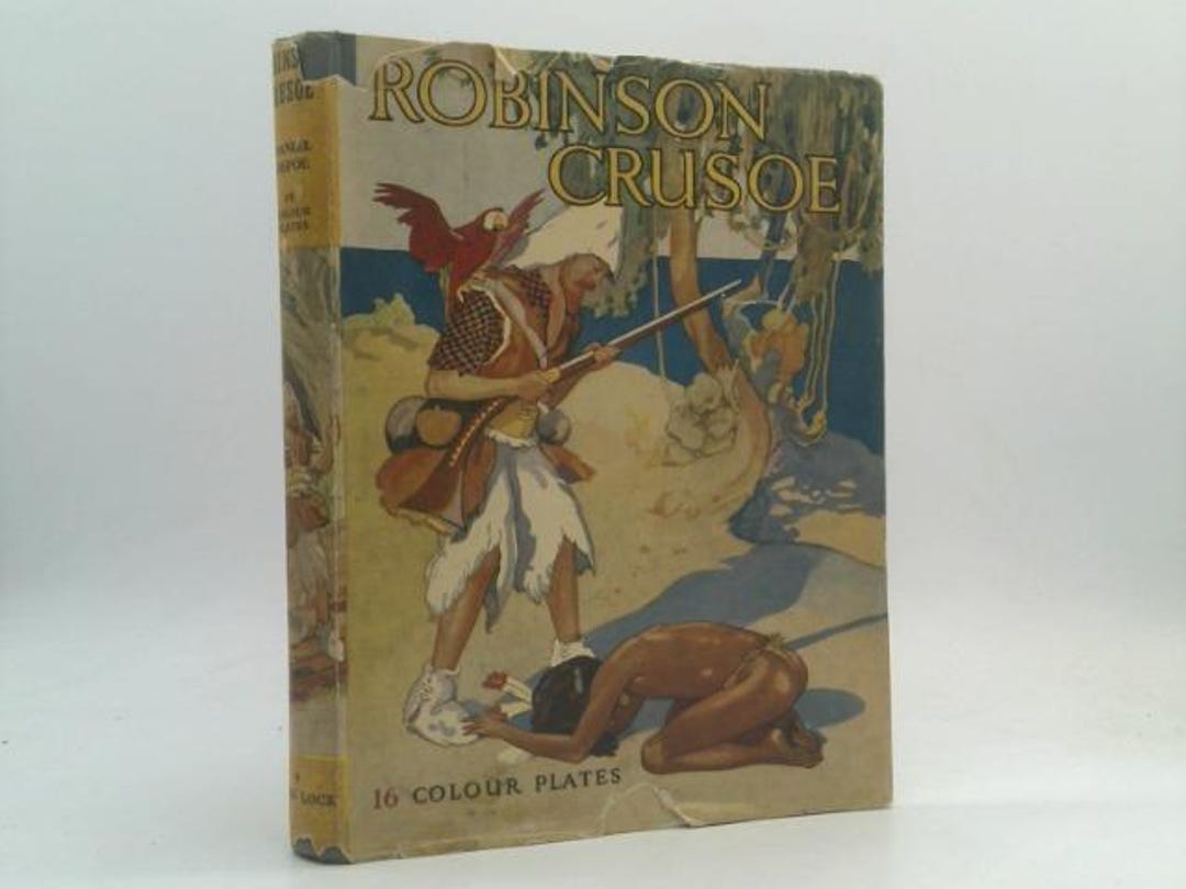 The Adventures of Robinson Crusoe by Daniel Defoe - Etsy