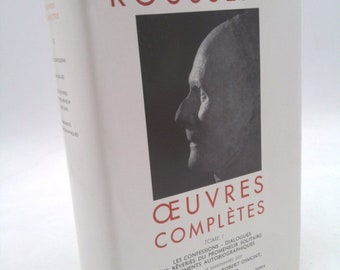Oeuvres Completes Tome 1 Les Confessions Autres Textes Autobiographiques by JEAN-JACQUES ROUSSEAU