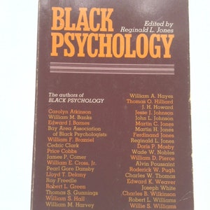 Black Psychology, by Reginald L. [editor] Jones Bild 1