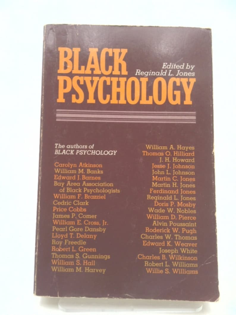 Black Psychology, by Reginald L. [editor] Jones Bild 1