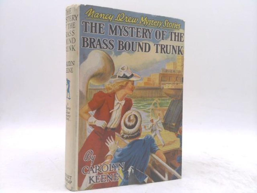 Nancy Drew #17: the Mystery of the Brass Bound Trunk by Carolyn Keene ...