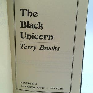 The Black Unicorn (The Magic Kingdom of Landover) by Terry Brooks image 2