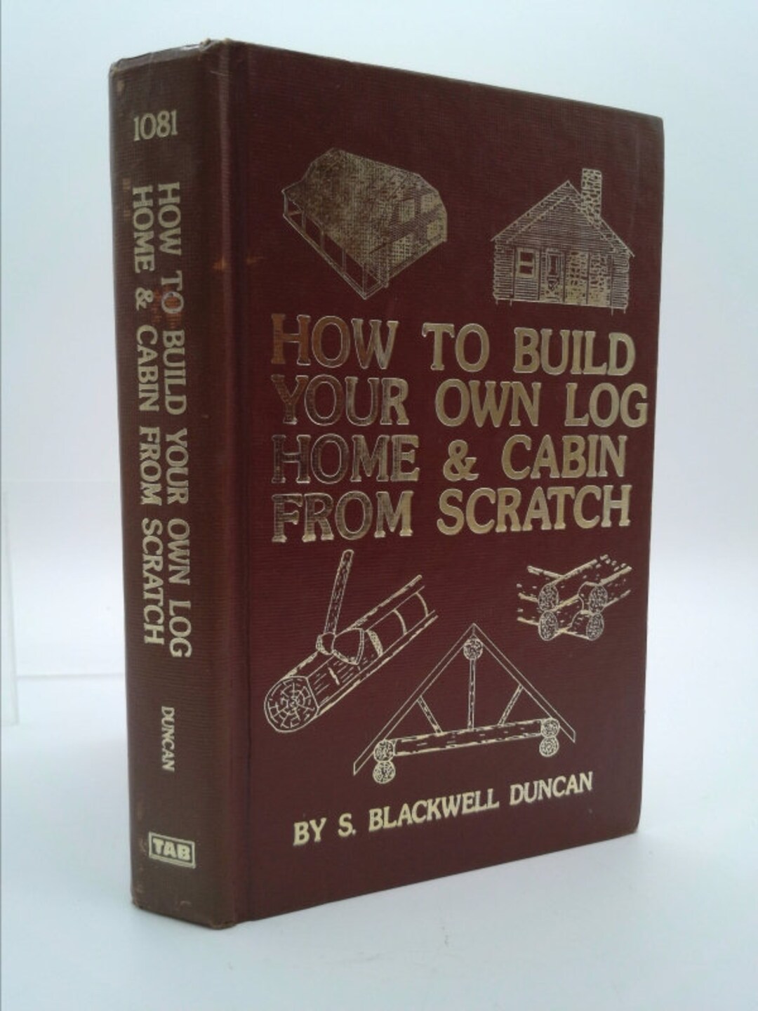 How to Build Your Own Log Home and Cabin From Scratch by S. Etsy