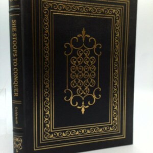 She Stoops to Conquer - Oliver Goldsmith - Easton Press - T.M.Cleland Illustrations by Oliver Goldsmith