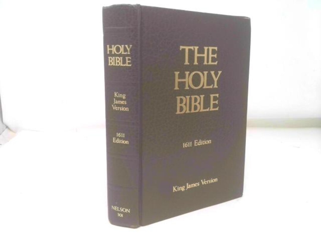 The Holy Bible 1611 Edition by Thomas Nelson Publishers - Etsy