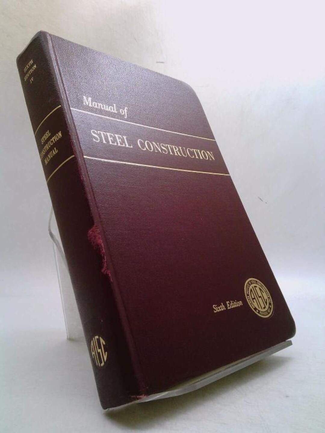 STEEL CONSTRUCTION MANUAL 15TH ED PRINT visual data 3