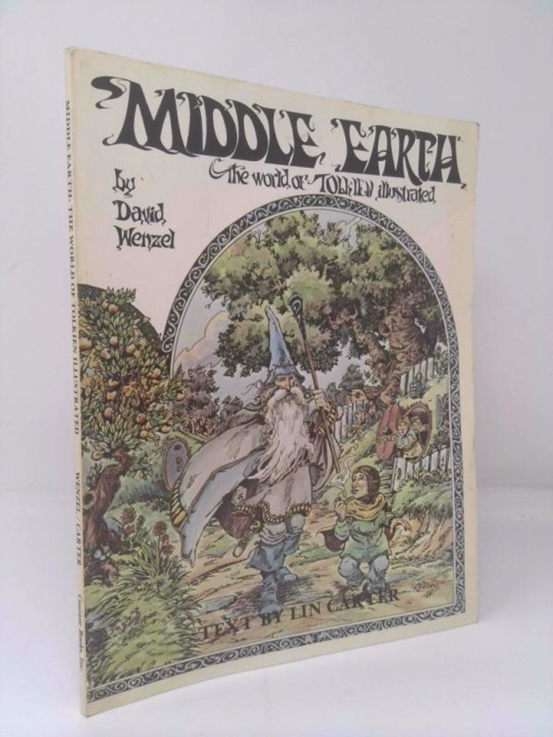 Middle Earth: the World of Tolkien Illustrated by David T. Wenzel - Etsy