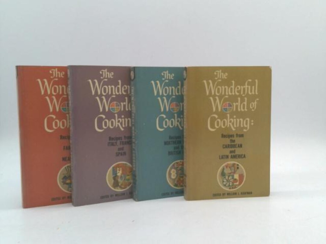 The Wonderful World of Cooking Volumes 1-4 Boxed Set - Etsy