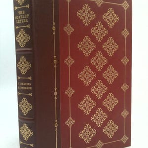The Scarlet Letter - Nathaniel Hawthorne - the Franklin Library 1979 by Nathaniel Hawthorne