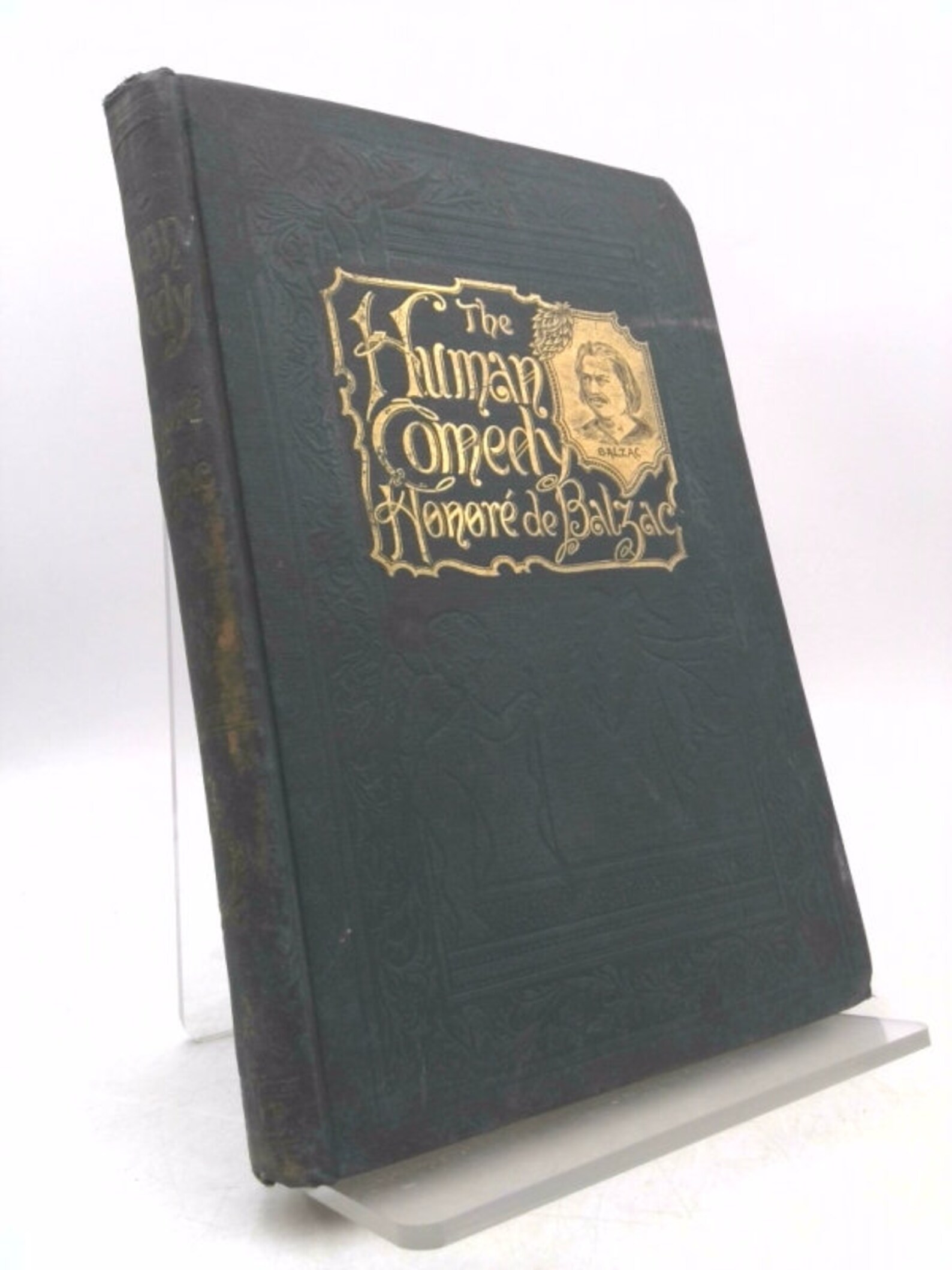 Rare 1893 the Human Comedy Honore De Balzac Vol 1 Peter Etsy