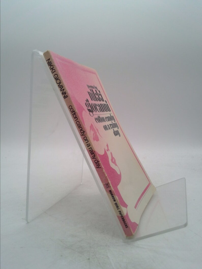 Cotton Candy on a Rainy Day Poems by Nikki Giovanni Etsy