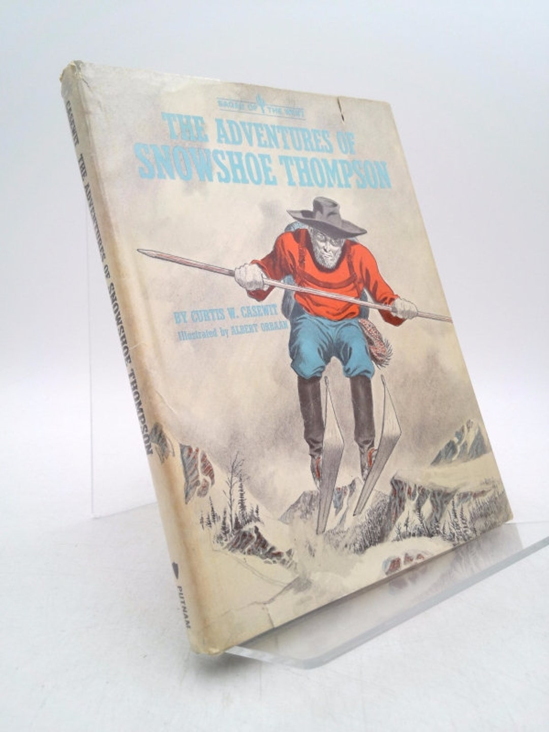 The Adventures of Snowshoe Thompson by Casewit Etsy