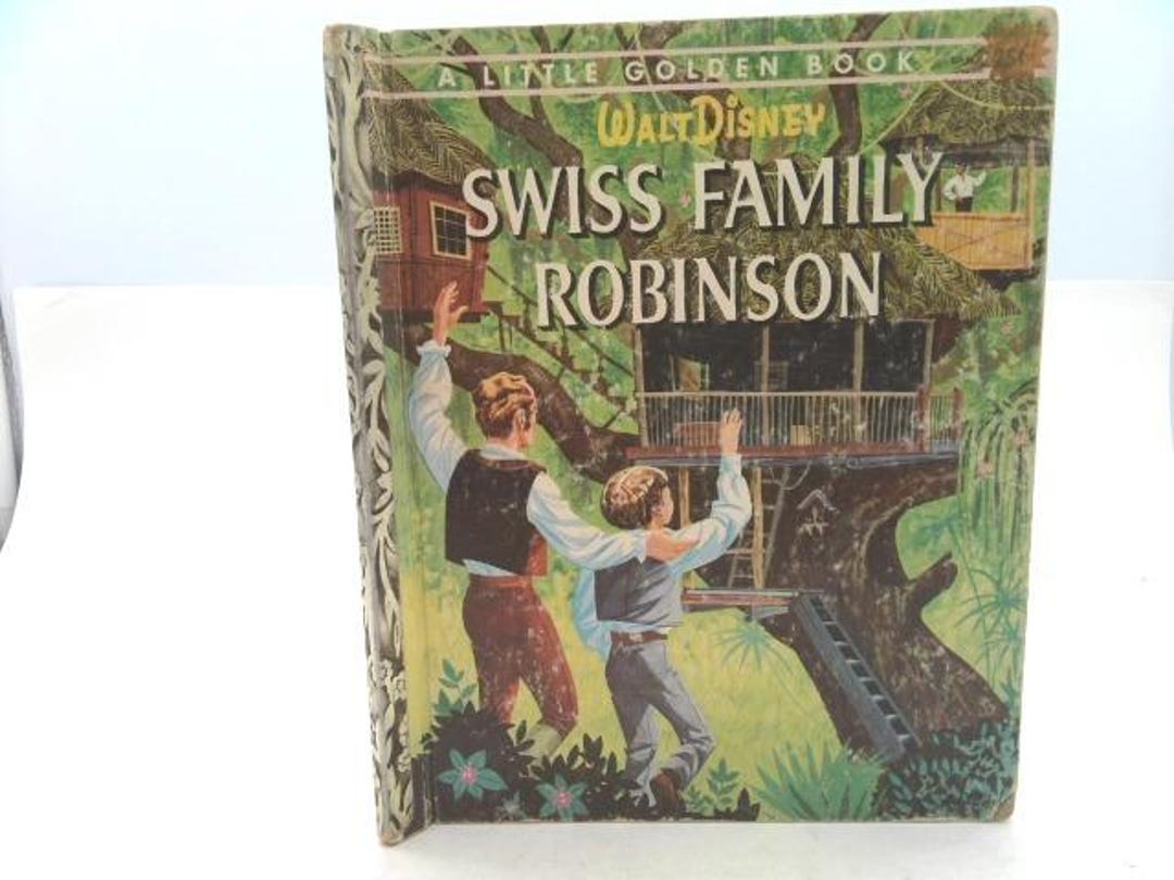 Swiss Family Robinson (little Golden Book #D95) by Johann David Wyss - Etsy